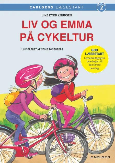 Liv og Emma på cykeltur af Line Kyed Knudsen