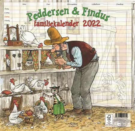 Peddersen & Findus - familiekalender 2022 