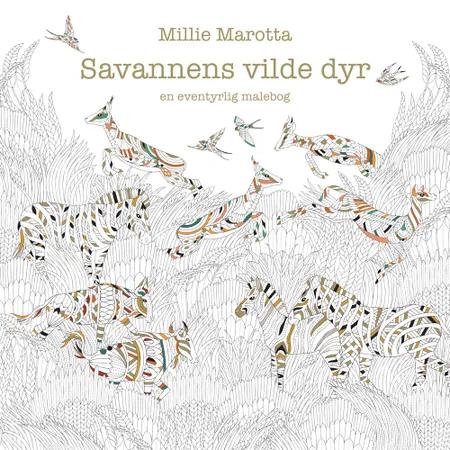 Savannens vilde dyr af Millie Marotta