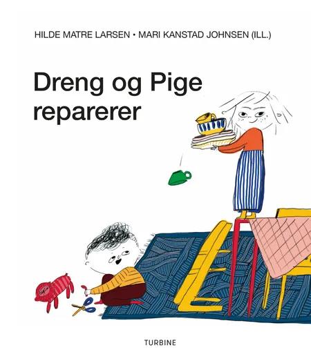 Dreng og Pige reparerer af Hilde Matre Larsen