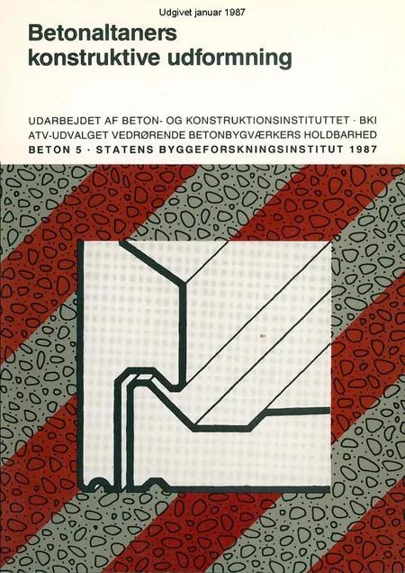 Betonaltaners konstruktive udformning af S. Øivind Olesen