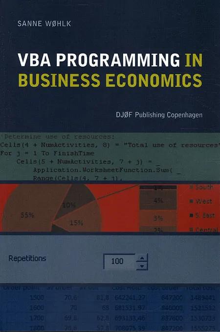 VBA Programming in Business Economics af Sanne Wøhlk
