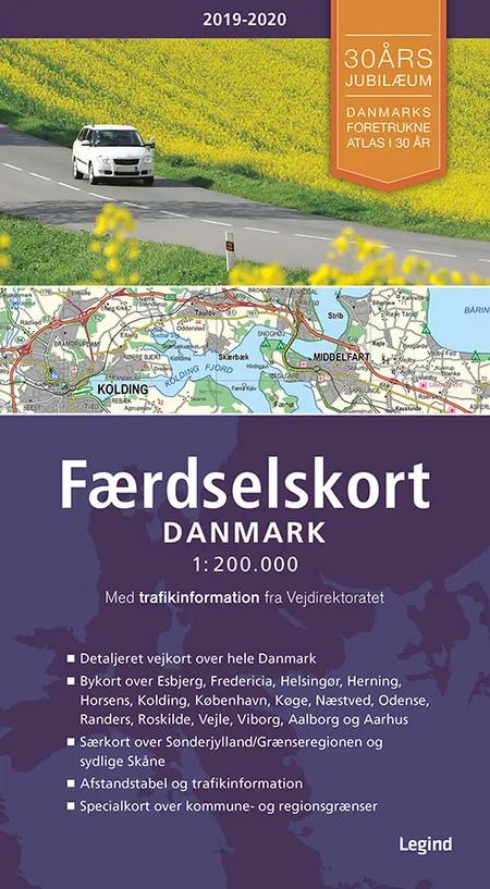 Færdselskort Danmark 2019-2020 