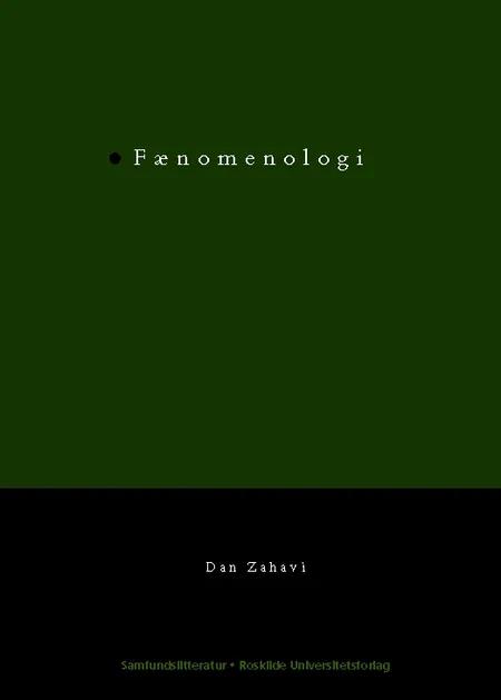 Fænomenologi af Dan Zahavi