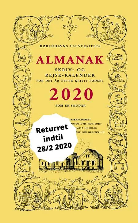 Universitetets Almanak Skriv- og Rejsekalender 2020 af Københavns Universitet