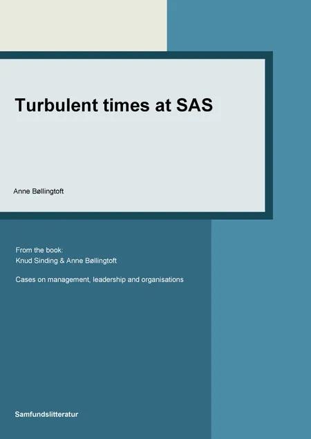 Turbulent times at SAS af Anne Bøllingtoft