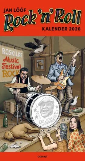 Jan Lööf Rock’n’Roll kalender 2026 af Jan Lööf