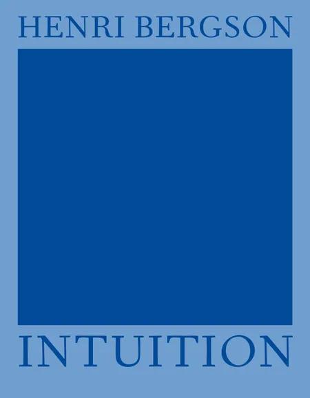 Intuition af Henri Bergson