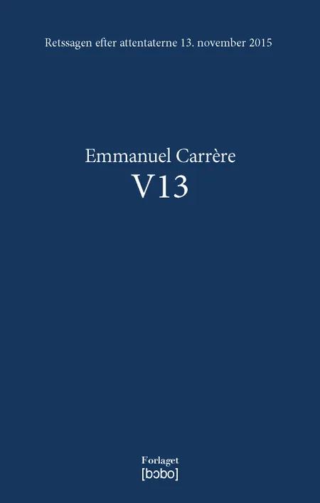V13 af Emmanuel Carrère