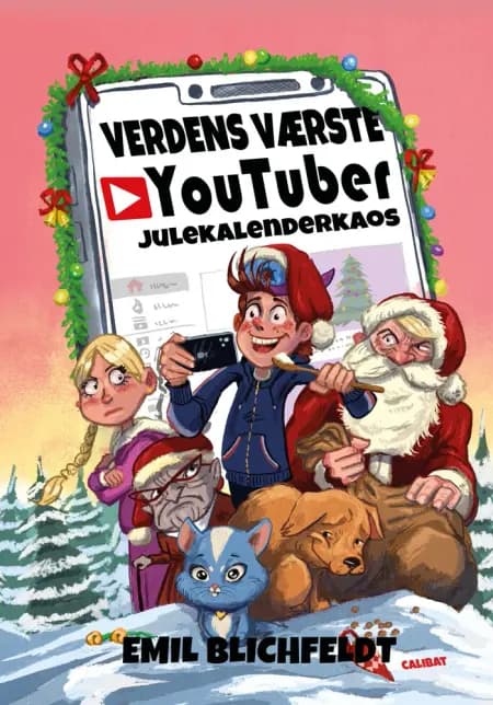 Verdens værste Youtuber 3 - Julekalenderkaos af Emil Blichfeldt
