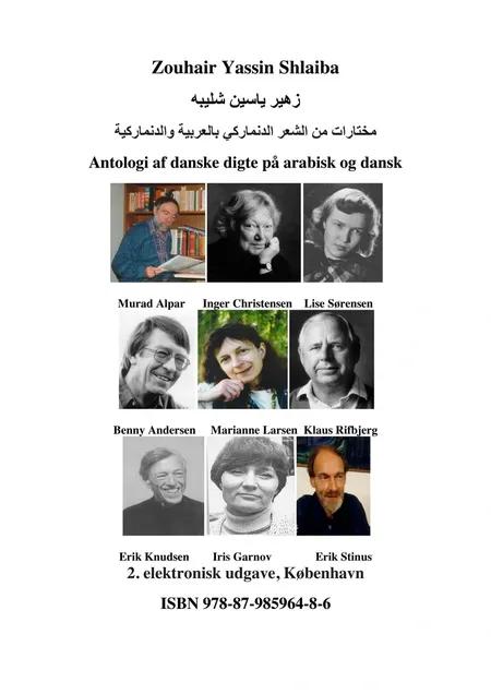 Antologi af danske digte på arabisk og dansk af Zouhair Yassin Shaliba
