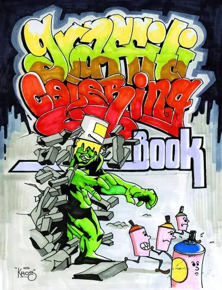 Graffiti coloring book af Uzi