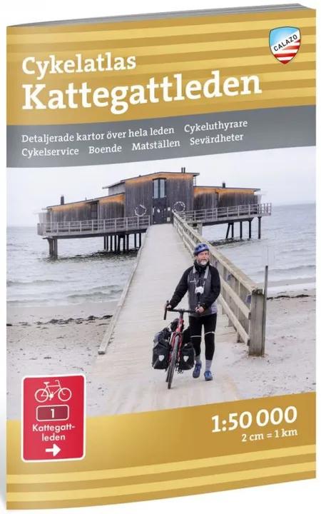 Cykelatlas Kattegattleden 1:50 000 af Caroline Alesmark