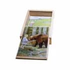 Beskow 4 træpuslespil i trææske af Hjelm Förlag