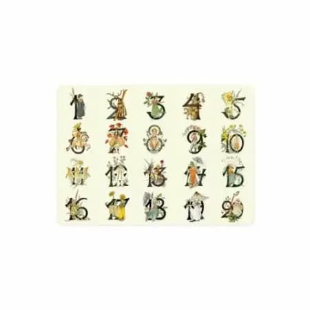 Dækkeserviet Adelborg 1-20 af Hjelm Förlag