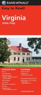 Virginia State Map, Rand McNally af Rand McNally