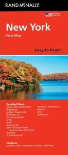 New York State: Rand McNally Easy to Read Folded Map af Rand McNally