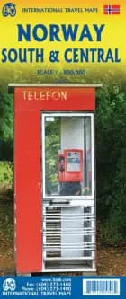 Norway South & Central, International Travel Maps af ITM Publications