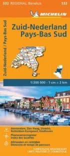 Michelin Benelux Blad 532: Holland, South