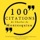 100 citations de Montesquieu af Charles-Louis de Secondat Montesquieu