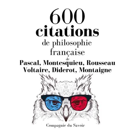 600 citations de philosophie française af Michel de Montaigne