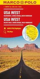 USA West: Pacific Coast, Sierra Nevada, Rocky Mountains af Mair-Dumont