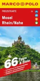 Mosel, Rhein, Nahe, Marco Polo Freizeitkarte 26 - Mair-Dumont