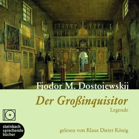 Der Großinquisitor af Fjodor M Dostojewski
