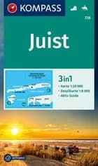 Insel Juist af Mair-Dumont/Kompass