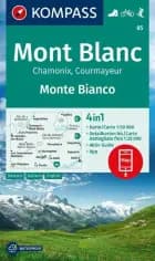 Mont Blanc - Monte Bianco: Chamonix - Courmayeur