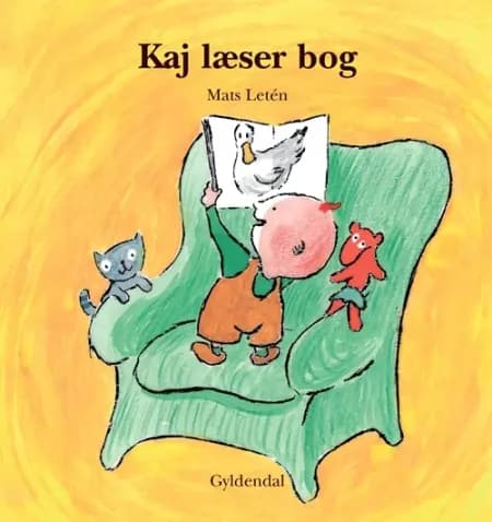 Kaj læser bog af Mats Letén