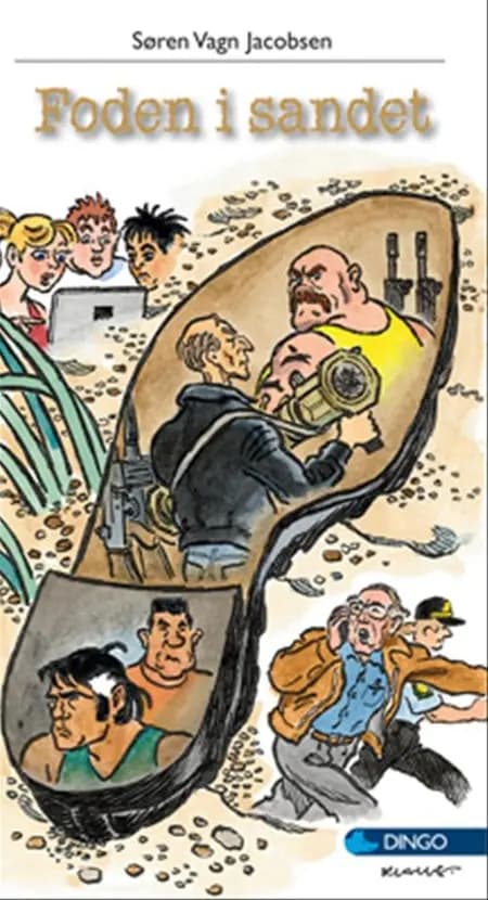 Foden i sandet af Søren Vagn Jacobsen