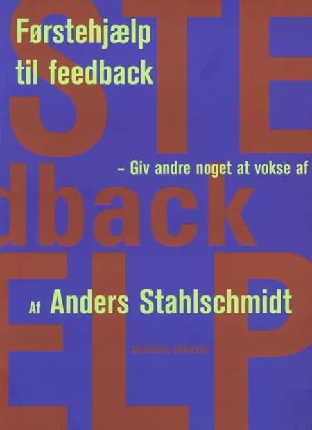 Førstehjælp til feedback af Anders Stahlschmidt