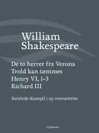 Samlede skuespil I af William Shakespeare