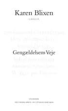 Gengældelsens veje af Karen Blixen