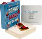 Min egen kuffert med børnesange for de små. Flotte sangkort af Gyldendal Leksikon