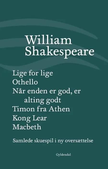 Samlede skuespil V af William Shakespeare