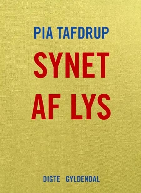 Synet af lys af Pia Tafdrup