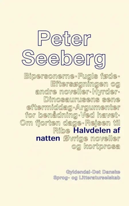 Halvdelen af natten af Peter Seeberg