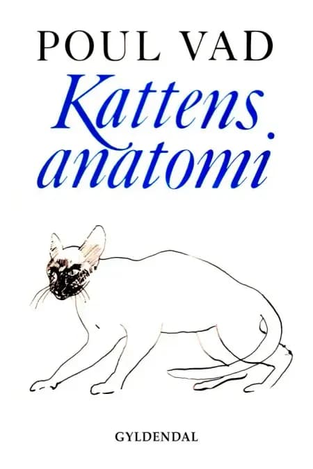 Kattens anatomi I-II af Poul Vad