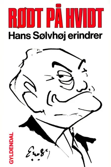 Rødt på hvidt af Hans Sølvhøj