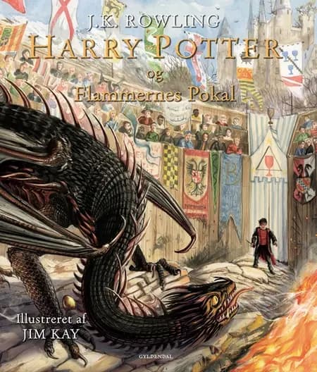 Harry Potter og Flammernes Pokal (illustreret) af J.K. Rowling