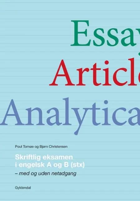 Skriftlig eksamen i engelsk - stx og hf af Bjørn Christensen
