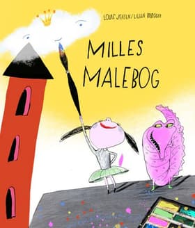 Milles malebog af Louis Jensen