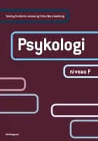 Psykologi, niveau F (uden iBog) af Tommy Tranholm Jensen og Stine Mars Gamborg