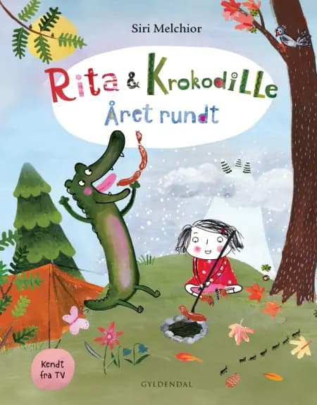 Rita og Krokodille året rundt af Siri Melchior