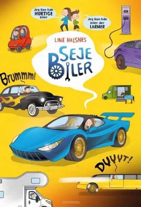 Seje biler af Line Halsnes