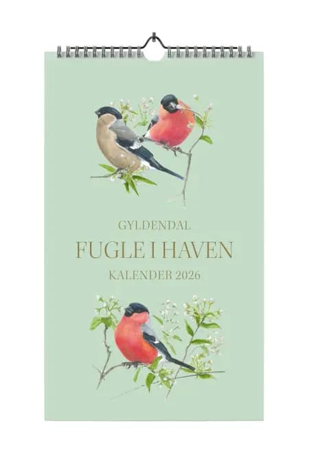 Fugle i haven Kalender 2026 af Jens Overgaard Christensen