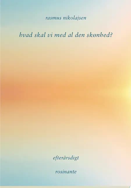 hvad skal vi med al den skønhed? af Jan Christensen