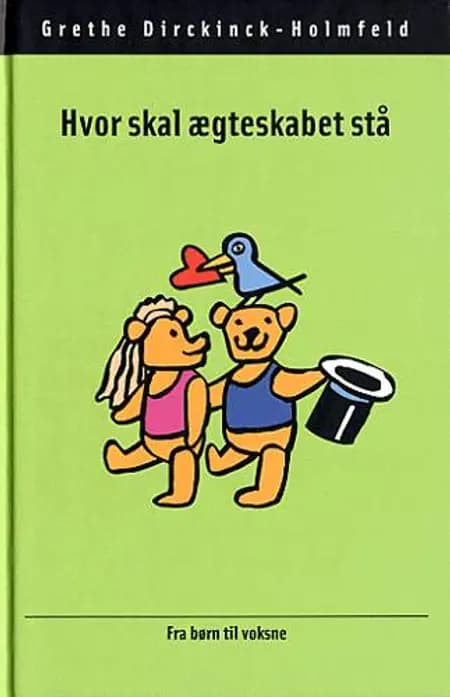 Hvor skal ægteskabet stå af Grethe Dirckinck-Holmfeld